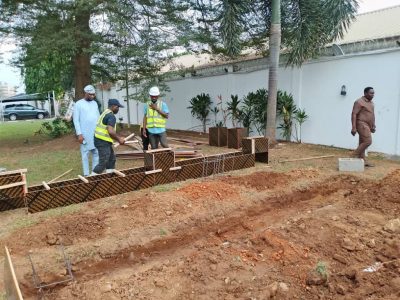 Construction of Security Details Office Lagos House 2