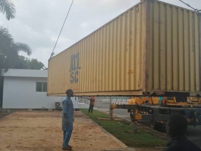 Construction of Security Details Office Lagos House 5